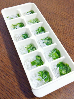 《離乳食中期》オクラしらす出汁♪-レシピのメイン写真