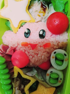 カービィー☆キャラ弁-レシピのメイン写真