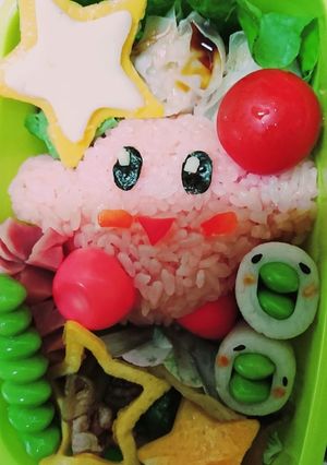 カービィー☆キャラ弁-レシピのメイン写真
