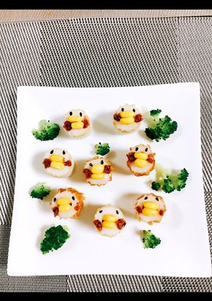 お弁当用デコ-レシピのメイン写真