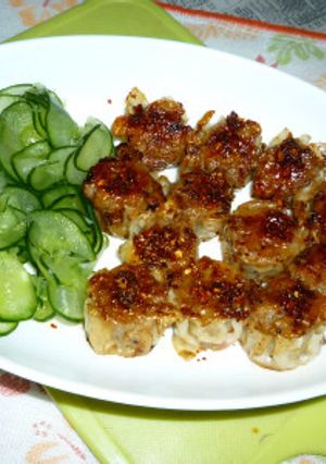 赤箱シュウマイのすき焼きのタレ炒め-レシピのメイン写真