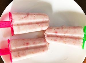 溶けない 葛アイス イチゴミルク味-レシピのメイン写真
