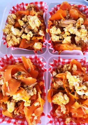 にんじんしりしり お弁当用 冷凍 おかず-レシピのメイン写真
