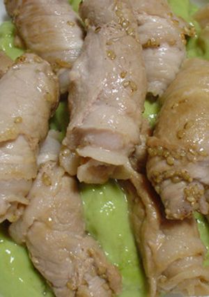 ごま肉で栄養もばっちり！創作おかず♪-レシピのメイン写真