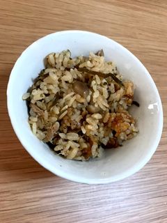 塩昆布とツナの炊き込みご飯-レシピのメイン写真