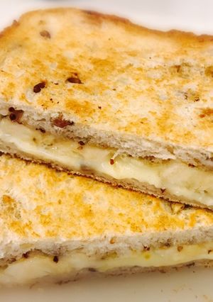 （覚書）バナナホットサンド-レシピのメイン写真
