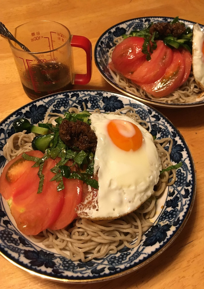 お手軽！流水麺で冷やし中華風-レシピのメイン写真
