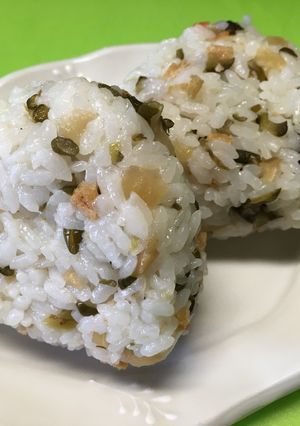 ＊ぜんご漬けと揚げの混ぜおむすび＊-レシピのメイン写真