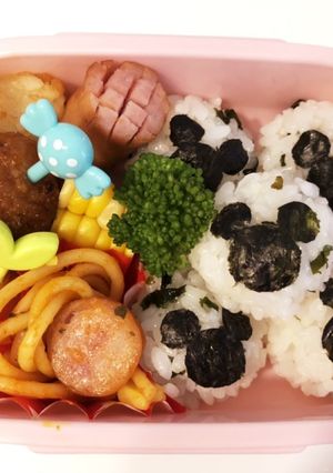 幼稚園年少さん娘のお弁当★8-レシピのメイン写真