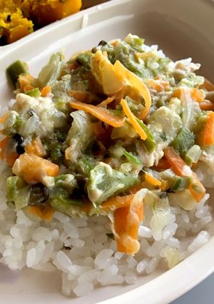 幼児食♫味付けナシのピーマンばくばく丼-レシピのメイン写真