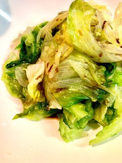 レタス炒め-レシピのメイン写真