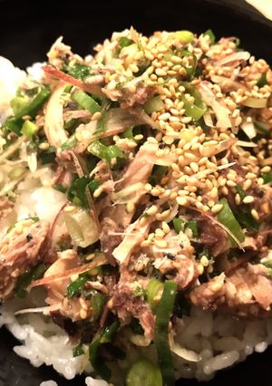 なめろう風〜鯖丼-レシピのメイン写真