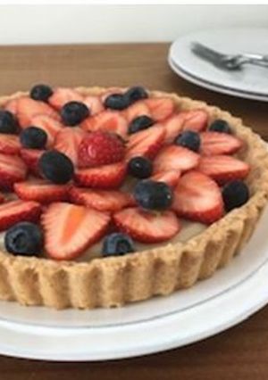 小麦アレルギー対応　フルーツタルトケーキ-レシピのメイン写真