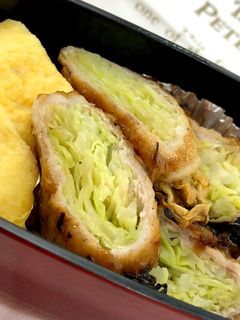 豚肉巻き巻き(キャベツの千切り編)-レシピのメイン写真