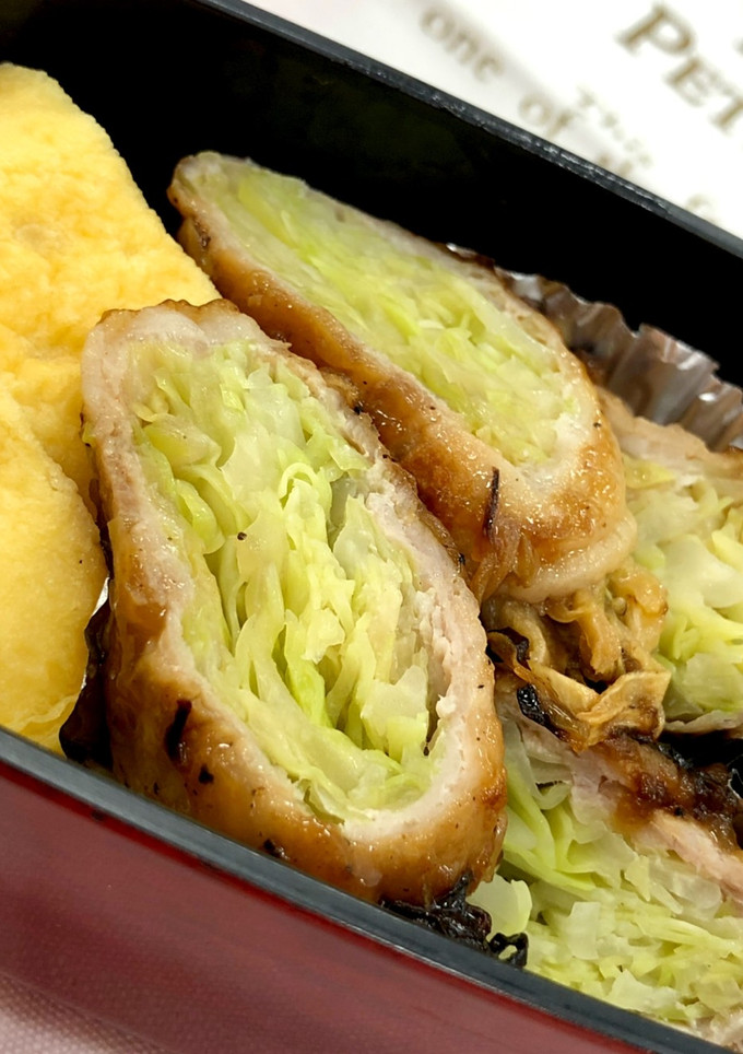豚肉巻き巻き（キャベツの千切り編）-レシピのメイン写真
