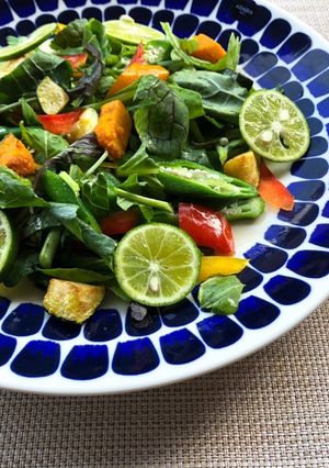 夏野菜たっぷり彩りサラダ-レシピのメイン写真