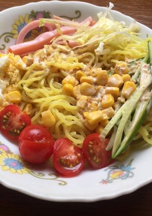 リッチな冷し中華-レシピのメイン写真