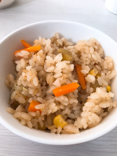 簡単★ツナとさつまいもの炊き込みご飯-レシピのメイン写真