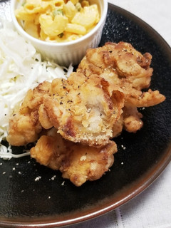 鶏唐揚げ♪ほんのりレモン風味・黒胡椒かけ-レシピのメイン写真