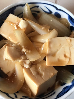 新玉ねぎと豆腐の中華煮-レシピのメイン写真