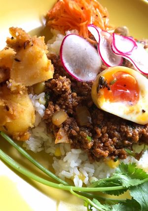 家庭で簡単！スパイスキーマカレー-レシピのメイン写真