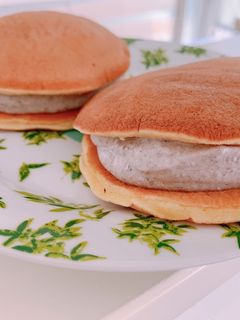 HMで簡単にフワフワどら焼き-レシピのメイン写真
