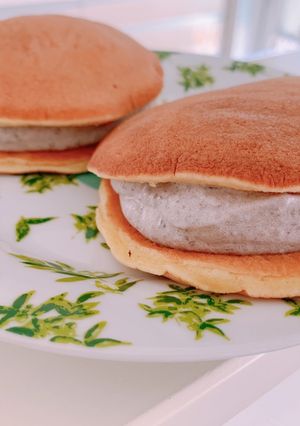 HMで簡単にフワフワどら焼き-レシピのメイン写真