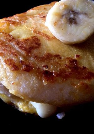 バナナとチーズのクロックムッシュ-レシピのメイン写真