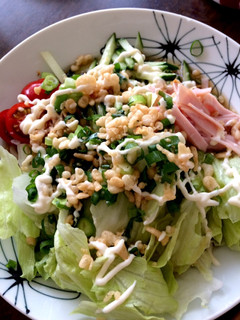 サラダうどん♪-レシピのメイン写真