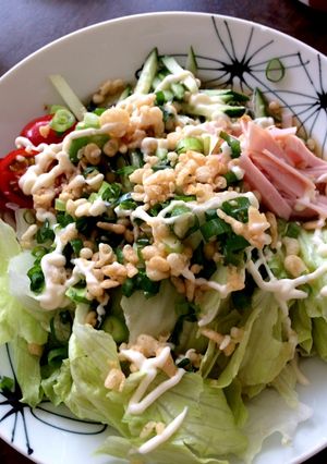 サラダうどん♪-レシピのメイン写真