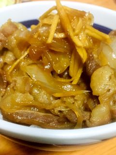 簡単牛丼-レシピのメイン写真
