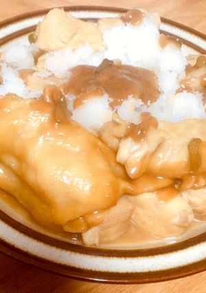 鶏肉のみぞれ煮-レシピのメイン写真