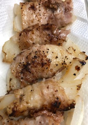 簡単 お弁当のおかずに！玉ねぎの肉巻き-レシピのメイン写真