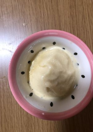豆乳マンゴーアイスクリーム-レシピのメイン写真