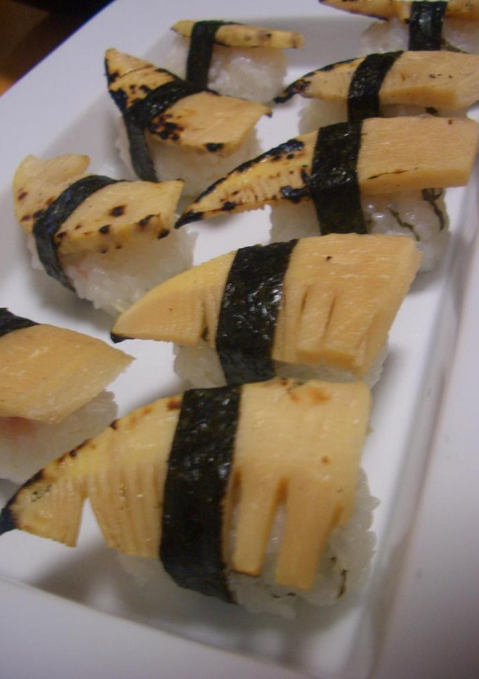 焼きたけのこ寿司-レシピのメイン写真