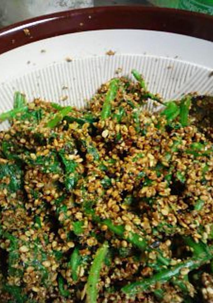 香ばしい胡麻和えの作り方-レシピのメイン写真