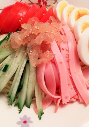 ピンキーくらげの中華冷麺-レシピのメイン写真