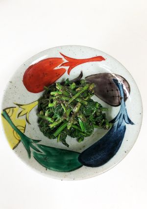 ほうれん草の胡麻味噌和え-レシピのメイン写真