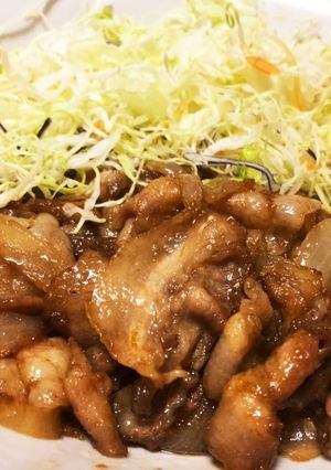 簡単濃厚生姜焼き-レシピのメイン写真