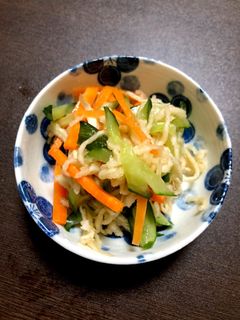切り干し大根の中華サラダ♡歯ごたえ抜群♡-レシピのメイン写真