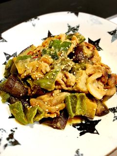簡単!豚肉と茄子の味噌炒め♥-レシピのメイン写真