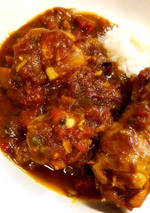 時短で糖質オフ小麦不使用の夏チキンカレー-レシピのメイン写真