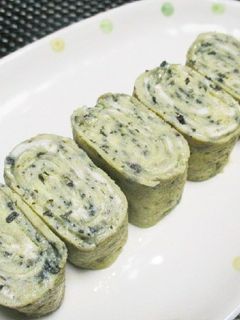 お弁当に!ゆかり味の玉子焼き-レシピのメイン写真