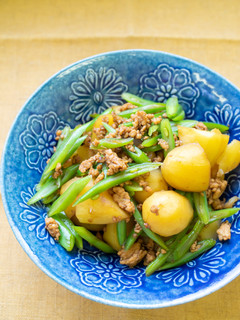 ジャガイモの鶏そぼろ煮-レシピのメイン写真
