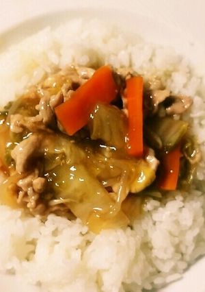 新しい食べ方☆円形ダムごはん☆-レシピのメイン写真