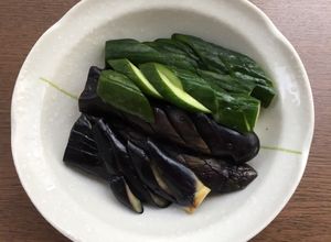 茄子の糠漬け～発酵ぬかどこ使用-レシピのメイン写真
