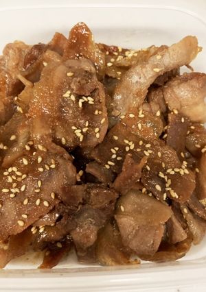 豚バラ肉のしぐれ煮-レシピのメイン写真