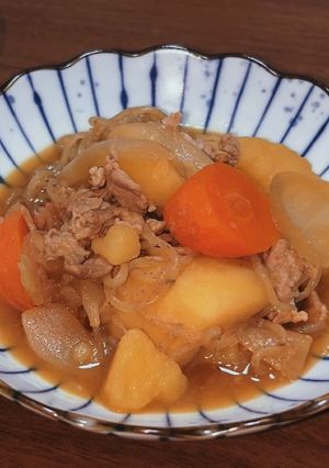 つゆだく★甘めの肉じゃが-レシピのメイン写真