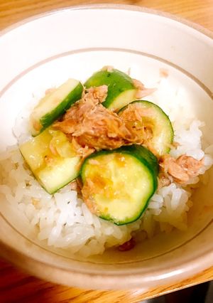 ツナきゅうり ご飯のお供-レシピのメイン写真