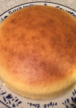 簡単ふわふわスフレチーズケーキ-レシピのメイン写真